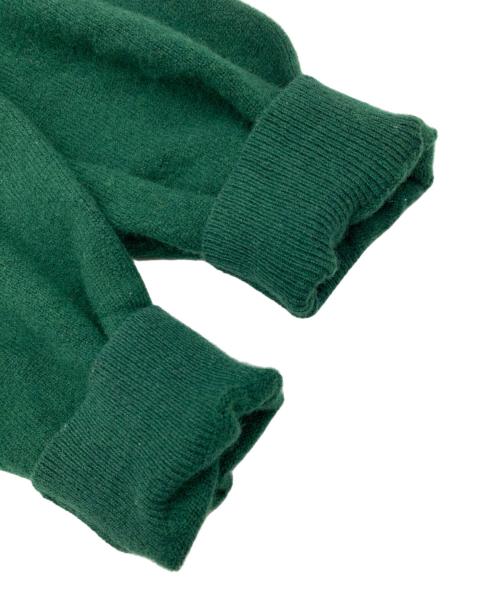 DANTON（ダントン）DANTON (ダントン) ラムウールVネックニットカーディガン グリーン サイズ:44の古着・服飾アイテム