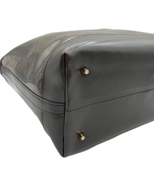 MACKINTOSH LONDON（マッキントッシュ ロンドン）MACKINTOSH LONDON (マッキントッシュ ロンドン) クリアバッグ ブラウンの古着・服飾アイテム