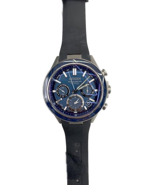 CITIZEN（シチズン）CITIZEN (シチズン) アテッサ ACT line デュアルタイム ネイビーの古着・服飾アイテム