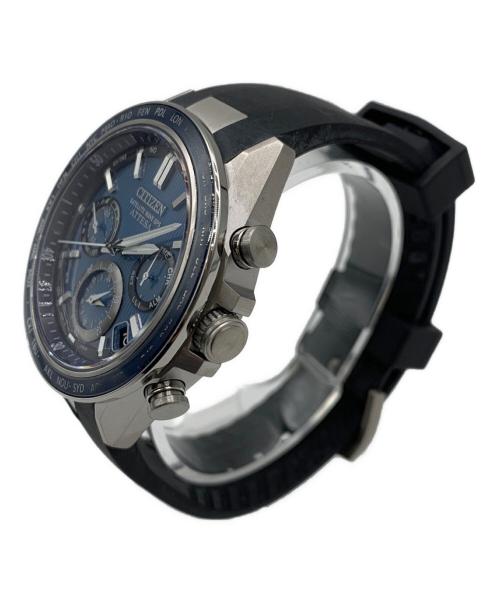 CITIZEN（シチズン）CITIZEN (シチズン) アテッサ ACT line デュアルタイム ネイビーの古着・服飾アイテム