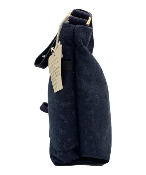 genten（ゲンテン）genten (ゲンテン) トワル カットワーク ショルダーバッグ ネイビーの古着・服飾アイテム