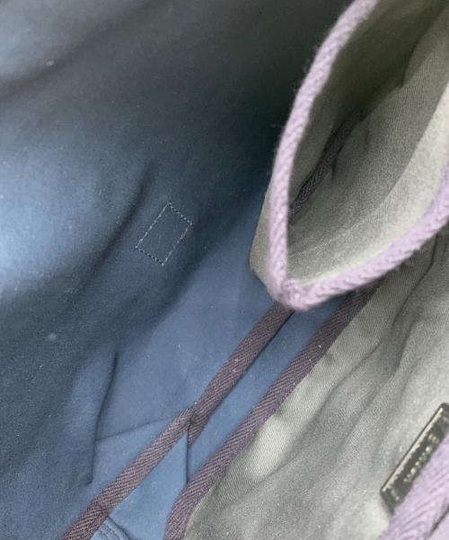 genten（ゲンテン）genten (ゲンテン) トワル カットワーク ショルダーバッグ ネイビーの古着・服飾アイテム