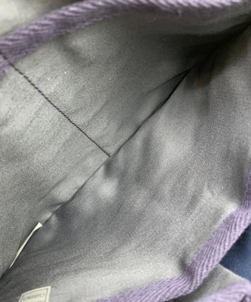 genten（ゲンテン）genten (ゲンテン) トワル カットワーク ショルダーバッグ ネイビーの古着・服飾アイテム