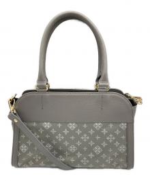 russet（ラシット）の古着「2WAY ナイロンジャガード ボストンバッグ M」｜グレー