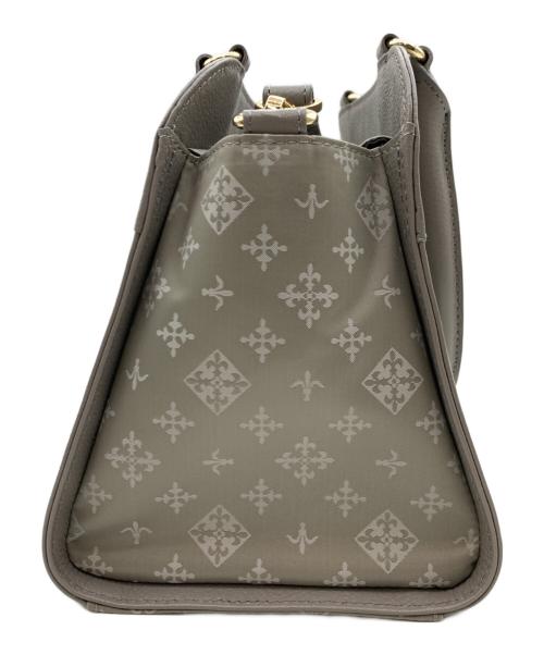 russet（ラシット）russet (ラシット) 2WAY ナイロンジャガード ボストンバッグ M グレーの古着・服飾アイテム