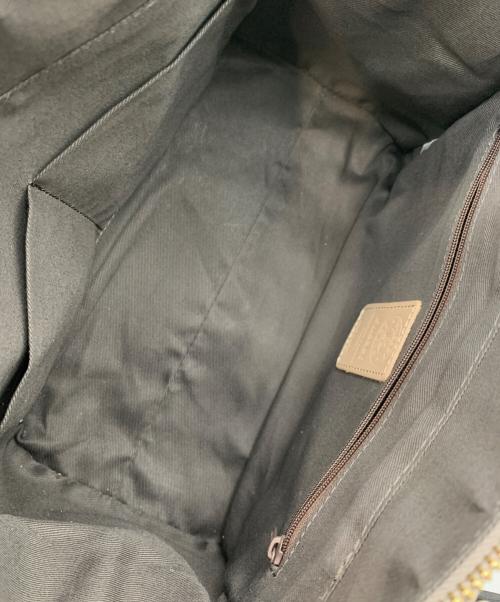 russet（ラシット）russet (ラシット) 2WAY ナイロンジャガード ボストンバッグ M グレーの古着・服飾アイテム