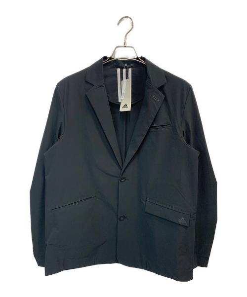 adidas（アディダス）adidas (アディダス) テーラードジャケット ブラック サイズ:XLの古着・服飾アイテム