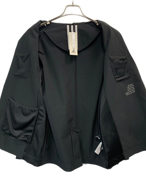 adidas（アディダス）adidas (アディダス) テーラードジャケット ブラック サイズ:XLの古着・服飾アイテム