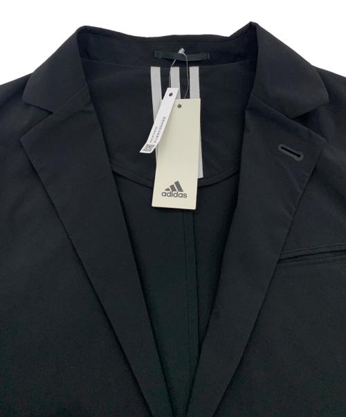 adidas（アディダス）adidas (アディダス) テーラードジャケット ブラック サイズ:XLの古着・服飾アイテム