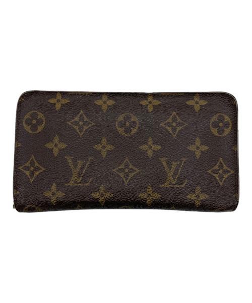 LOUIS VUITTON（ルイ ヴィトン）LOUIS VUITTON (ルイ ヴィトン) ポルトモネ・ジップ ブラウンの古着・服飾アイテム