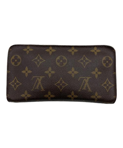 LOUIS VUITTON（ルイ ヴィトン）LOUIS VUITTON (ルイ ヴィトン) ポルトモネ・ジップ ブラウンの古着・服飾アイテム