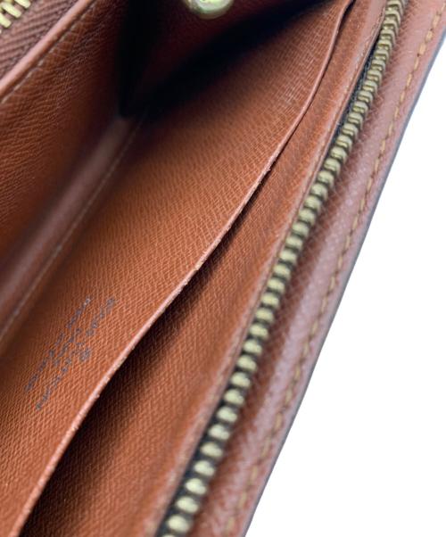 LOUIS VUITTON（ルイ ヴィトン）LOUIS VUITTON (ルイ ヴィトン) ポルトモネ・ジップ ブラウンの古着・服飾アイテム