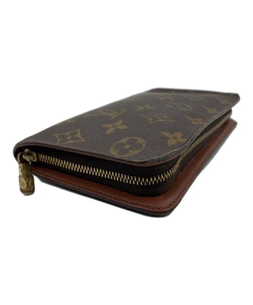 LOUIS VUITTON（ルイ ヴィトン）LOUIS VUITTON (ルイ ヴィトン) ポルトモネ・ジップ ブラウンの古着・服飾アイテム
