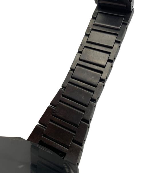 CITIZEN（シチズン）CITIZEN (シチズン) アテッサ ACT Line ブラックチタンシリーズ CB5967-66L ネイビーの古着・服飾アイテム