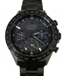 CITIZEN（シチズン）の古着「アテッサ ACT Line CC4055-65E サファイアベゼル」｜ブラック
