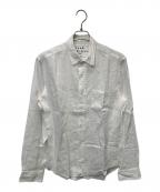 Frank&Eileenフランクアンドアイリーン）の古着「リネンシャツ」｜ホワイト