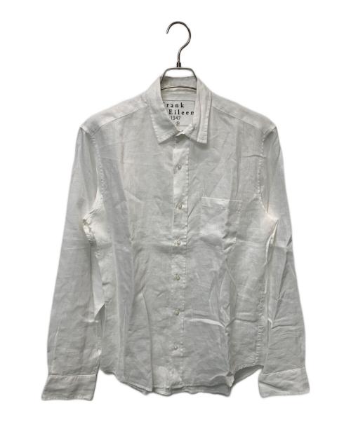 Frank&Eileen（フランクアンドアイリーン）Frank&Eileen (フランクアンドアイリーン) リネンシャツ ホワイト サイズ:Sの古着・服飾アイテム