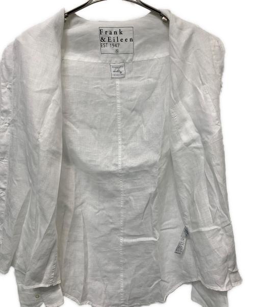 Frank&Eileen（フランクアンドアイリーン）Frank&Eileen (フランクアンドアイリーン) リネンシャツ ホワイト サイズ:Sの古着・服飾アイテム