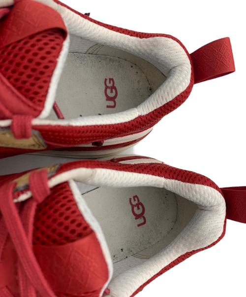 UGG（アグ）UGG (アグ) CA805 Mesh レッド サイズ:JAPAN 24.5の古着・服飾アイテム
