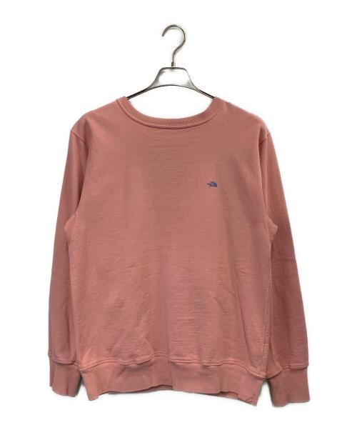 THE NORTHFACE PURPLELABEL（ザ・ノースフェイス パープルレーベル）THE NORTHFACE PURPLELABEL (ザ・ノースフェイス パープルレーベル) 10oz マウンテン クルーネックスウェット ピンク サイズ:Mの古着・服飾アイテム
