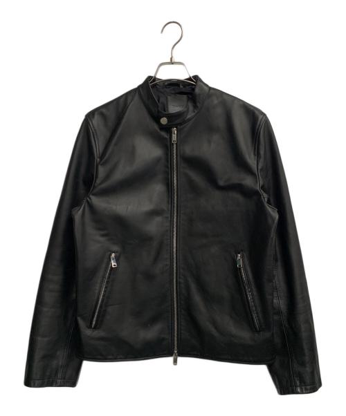 theory（セオリー）theory (セオリー) レザージャケット ブラック サイズ:Ｍの古着・服飾アイテム