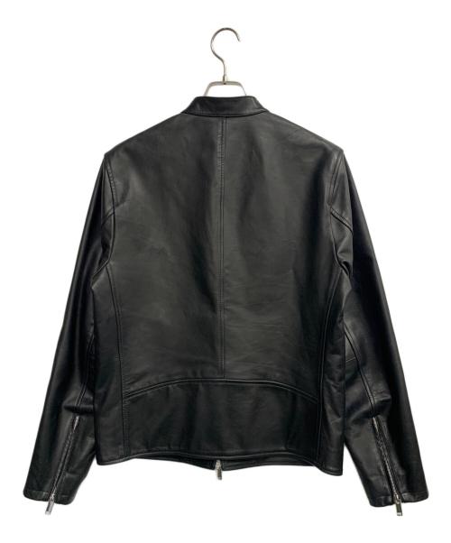 theory（セオリー）theory (セオリー) レザージャケット ブラック サイズ:Ｍの古着・服飾アイテム