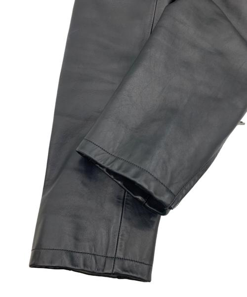 theory（セオリー）theory (セオリー) レザージャケット ブラック サイズ:Ｍの古着・服飾アイテム