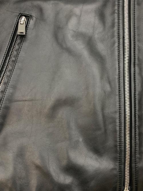 theory（セオリー）theory (セオリー) レザージャケット ブラック サイズ:Ｍの古着・服飾アイテム