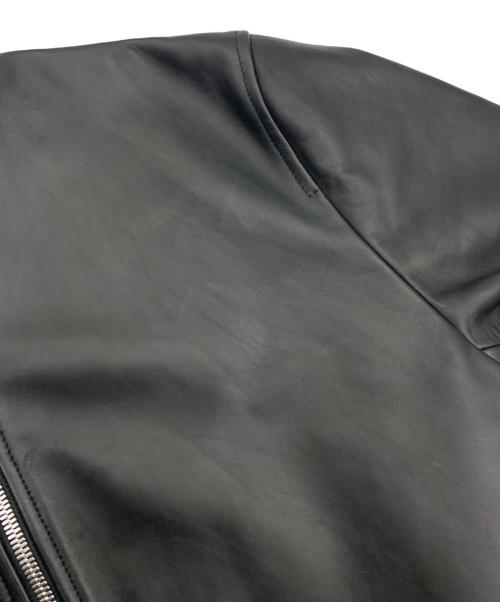 theory（セオリー）theory (セオリー) レザージャケット ブラック サイズ:Ｍの古着・服飾アイテム