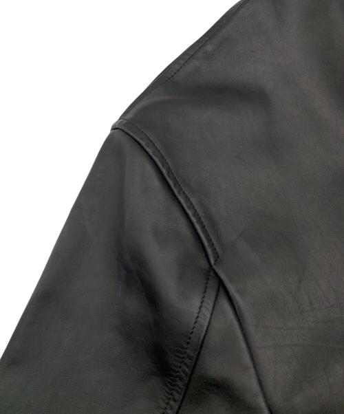 theory（セオリー）theory (セオリー) レザージャケット ブラック サイズ:Ｍの古着・服飾アイテム