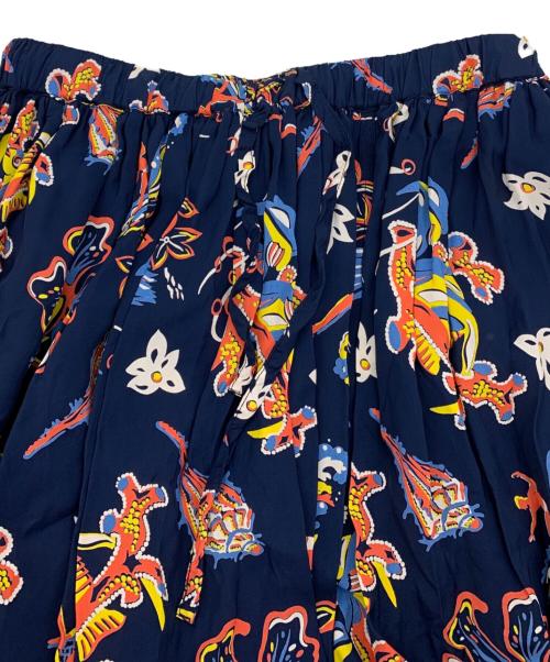 Sun Surf（サンサーフ）Sun Surf (サンサーフ) ハワイアンロングスカート ネイビー サイズ:ONE SIZEの古着・服飾アイテム