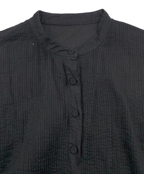 maison de soil（メゾンドソイル）maison de soil (メゾンドソイル) シャツワンピース ブラック サイズ:1の古着・服飾アイテム