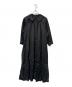 Lin Francais d'antan（ラン フランセ ダンタン）の古着「シャツワンピース」｜ブラック