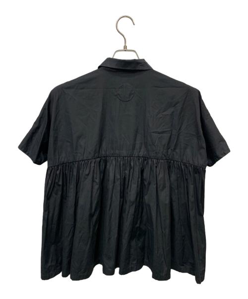Lin Francais d'antan（ラン フランセ ダンタン）Lin Francais d'antan (ラン フランセ ダンタン) コットンギャザーブラウス ブラック サイズ:表記無しの古着・服飾アイテム