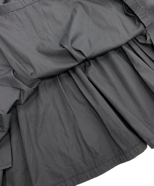 Lin Francais d'antan（ラン フランセ ダンタン）Lin Francais d'antan (ラン フランセ ダンタン) コットンギャザーブラウス ブラック サイズ:表記無しの古着・服飾アイテム