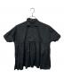 Lin Francais d'antan（ラン フランセ ダンタン）の古着「コットンギャザーブラウス」｜ブラック
