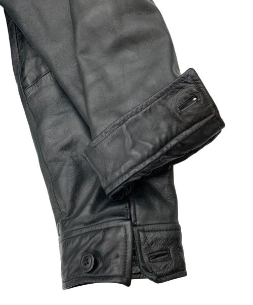 GAP（ギャップ）GAP (ギャップ) レザーコート ブラック サイズ:XLの古着・服飾アイテム