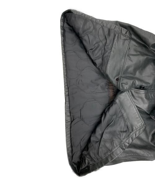 GAP（ギャップ）GAP (ギャップ) レザーコート ブラック サイズ:XLの古着・服飾アイテム