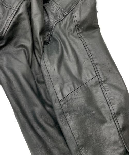 GAP（ギャップ）GAP (ギャップ) レザーコート ブラック サイズ:XLの古着・服飾アイテム