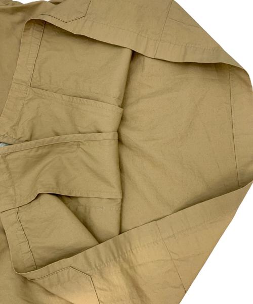 DANTON（ダントン）DANTON (ダントン) ノーカラージャケット カーキ サイズ:34の古着・服飾アイテム