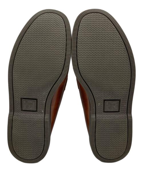 G.H.BASS&CO.（ジー・エイチ・バス・コー）G.H.BASS&CO. (ジー・エイチ・バス・コー) Boater Logan Pull Up コインローファー ブラウン サイズ:US 8の古着・服飾アイテム