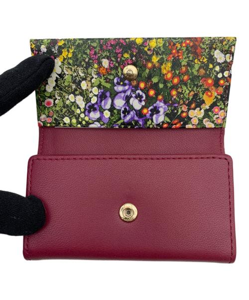 PAUL SMITH（ポールスミス）Paul Smith (ポールスミス) ガーデンフローラルトリム キーケース ボルドーの古着・服飾アイテム