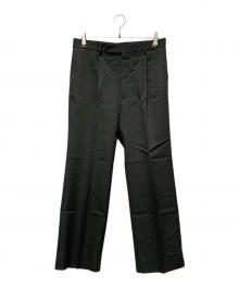 BEAUTY&YOUTH（ビューティーアンドユース）の古着「HI-LINE ウーステッド スタンダード 1P パンツ」｜グレー