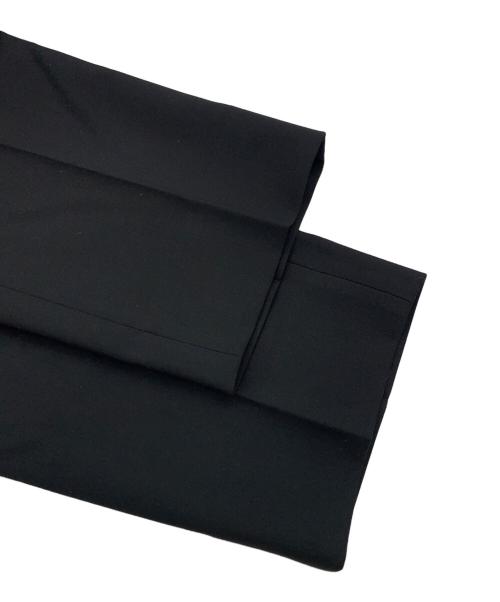 BEAUTY&YOUTH（ビューティーアンドユース）BEAUTY&YOUTH (ビューティーアンドユース) 1プリーツ イージー スラックス ‐ストレッチ‐ ブラック サイズ:Lの古着・服飾アイテム