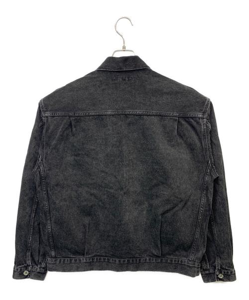 BEAUTY&YOUTH（ビューティーアンドユース）BEAUTY&YOUTH (ビューティーアンドユース) ST/BIO ブラック デニム ジャケット ブラック サイズ:Lの古着・服飾アイテム