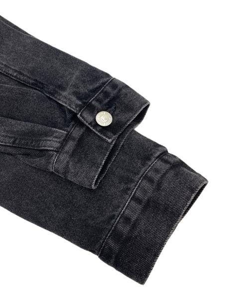 BEAUTY&YOUTH（ビューティーアンドユース）BEAUTY&YOUTH (ビューティーアンドユース) ST/BIO ブラック デニム ジャケット ブラック サイズ:Lの古着・服飾アイテム