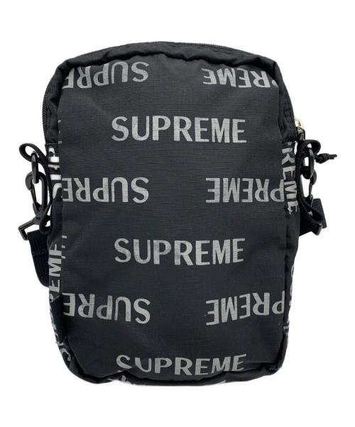 SUPREME（シュプリーム）SUPREME (シュプリーム) 3M Reflective Repeat Shoulder Bag ブラックの古着・服飾アイテム