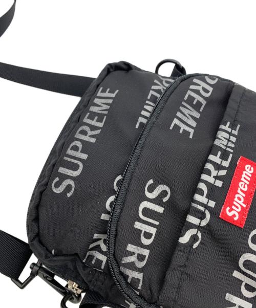 SUPREME（シュプリーム）SUPREME (シュプリーム) 3M Reflective Repeat Shoulder Bag ブラックの古着・服飾アイテム
