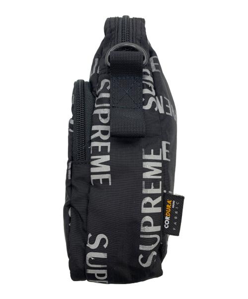SUPREME（シュプリーム）SUPREME (シュプリーム) 3M Reflective Repeat Shoulder Bag ブラックの古着・服飾アイテム