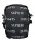 SUPREME (シュプリーム) 3M Reflective Repeat Shoulder Bag ブラック：8000円
